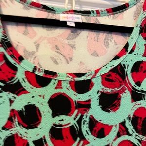 Like new size L two Lularoe dresses.